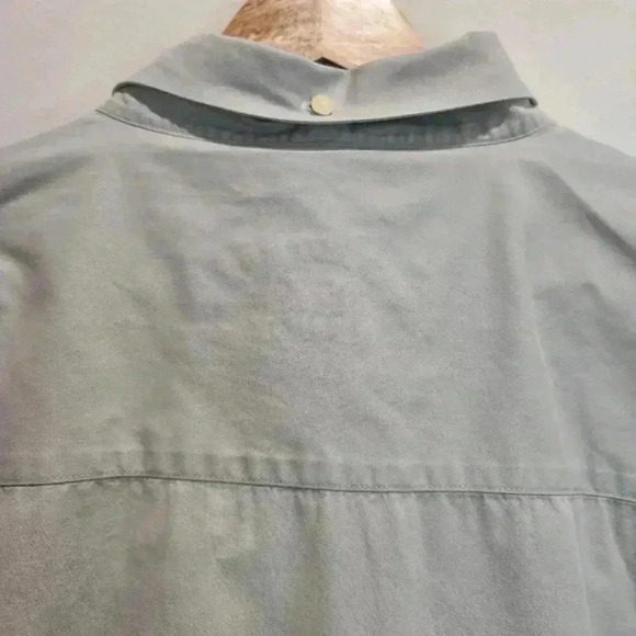 Cutter & Buck Men's XLT Long Sleeve Casual Button-down Dress Shirt Light Gray - Picture 9 of 16